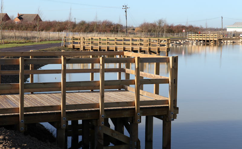 Timber Fishing Platforms - Ref 3731